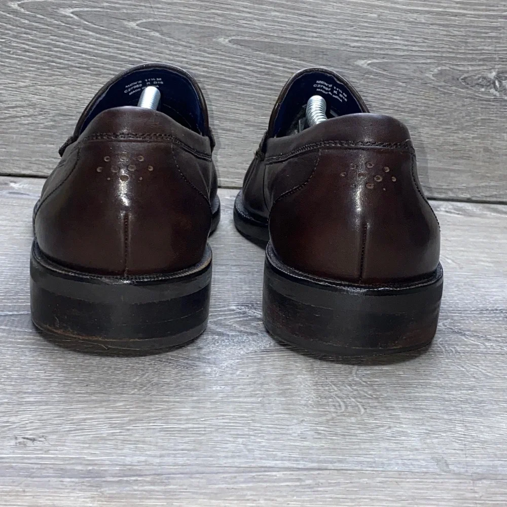 Cole Haan Loafers Pinch Maine Classic Mens 11.5 Brown Leather‎ Bit Loafer C27985